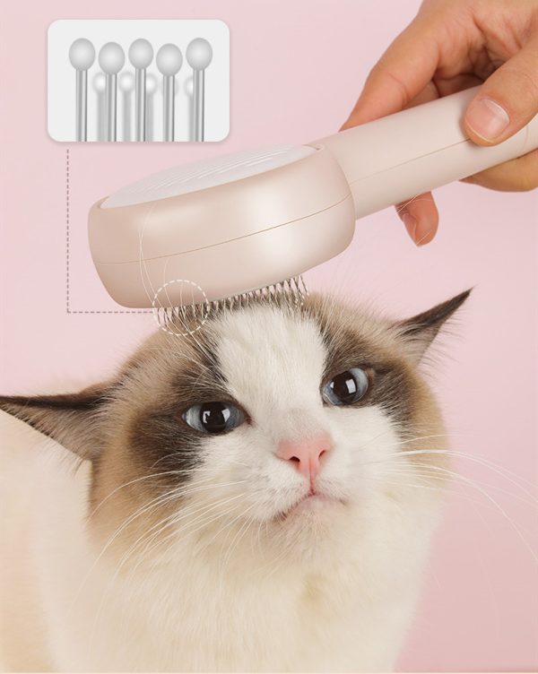 Cat Combing Brush To Float Dog Dog Combing Cat Artifact Cat Hair Cleaner Needle Comb - Image 9