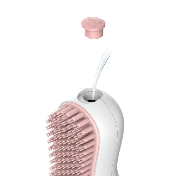 Pet Shower Brush Cat Massage Clean Soft Bristle - Image 3