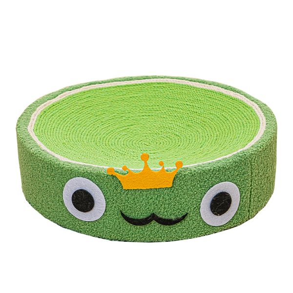 Round Cat Scratcher Sisal Weave Cat Scratching Pad 2 In1Indoor Grinding Claws Cat Training Toys For Cats Furniture Protection - Image 3