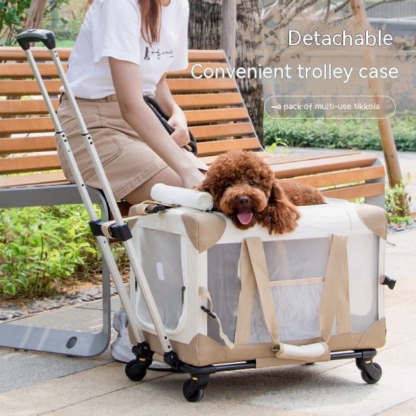 Pet Trolley Bag Carry Case For Out Vehicle-mounted Box - Image 4