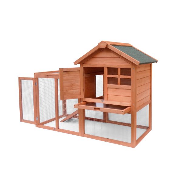 Easily-assembled Wooden Rabbit House Chicken Coop Kennels - Image 4