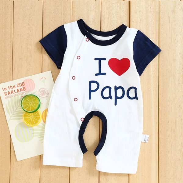 Clothes For Babies Cotton Short Sleeve Thin Baby Jumpsuits - Image 7