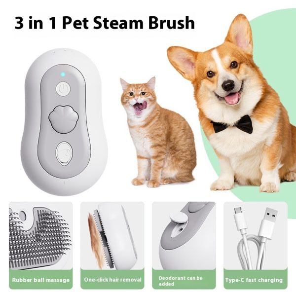 Pet Spray Cat Cleaning Massage Comb Hair Device - Image 2