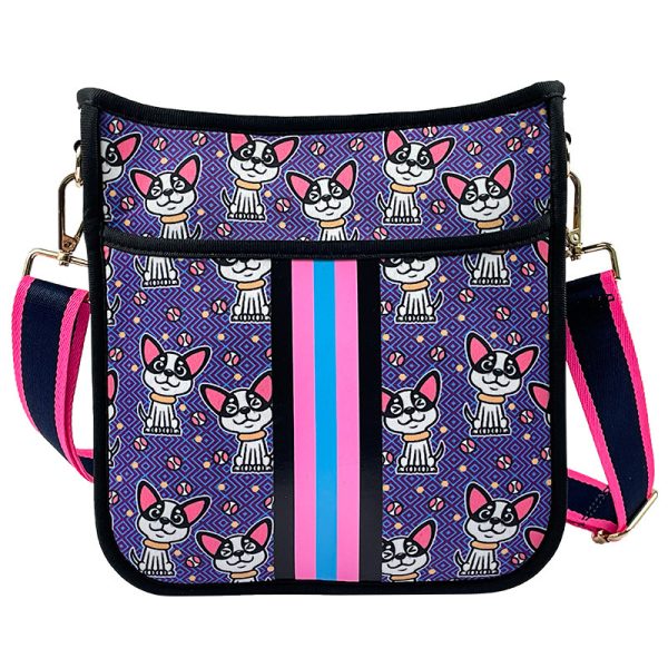 Neoprene Dog Walking Bag Fashion All-match Messenger Bag - Image 10