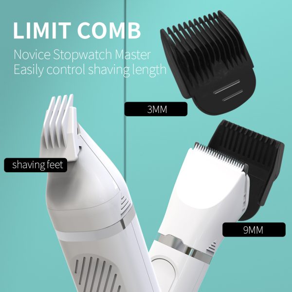 Multifunctional Four In One LCD Display Electric Hair Clipper - Image 6