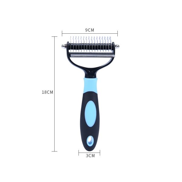 Dog And Cat Dual Purpose Combs For Removing Floating Hair And Dead Knots - Image 10