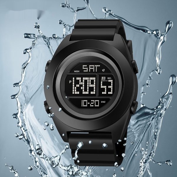 Outdoor Fashion Waterproof Multifunctional Sports Student Electronic Watch - Image 3