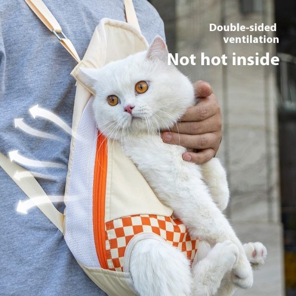 Pet Chest Go Out Portable Cat Bag Pocket Walking  Artifact Pet Backpack - Image 2