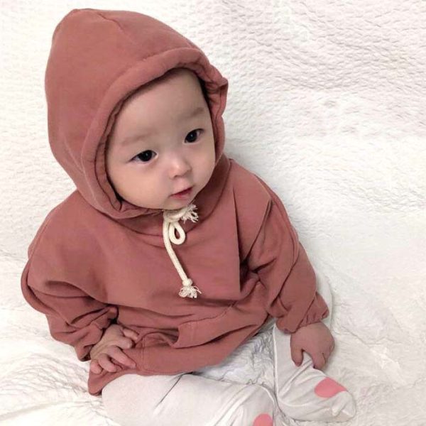 Plus Velvet Men's And Women's Baby Hooded Sweater - Image 4