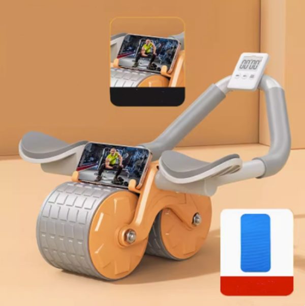 Beginner's Automatic Rebound Belly Wheel Fitness Equipment - Image 10
