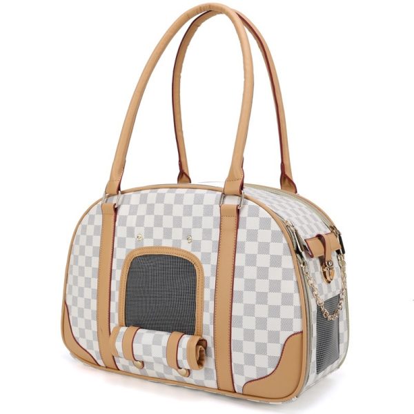 High End Capacity Handbag With Checkerboard Pattern For Breathability - Image 5