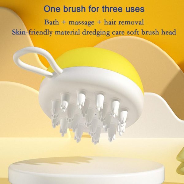 Dog Shampoo Brush 3 In 1 Dog Shampoo Brush  Massage Points Dog Wash Brush Dog Scrubber For Bath Provide Quick And - Image 6