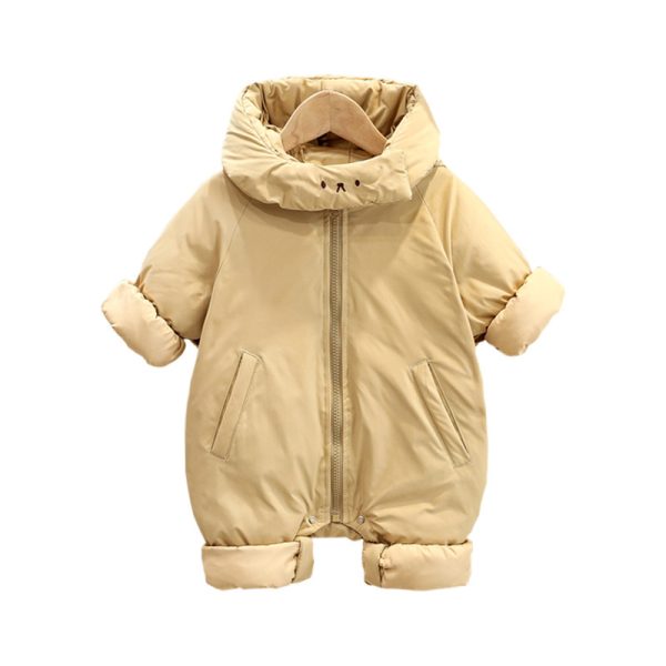 Baby Jumpsuit Baby Thick Winter Clothes - Image 5