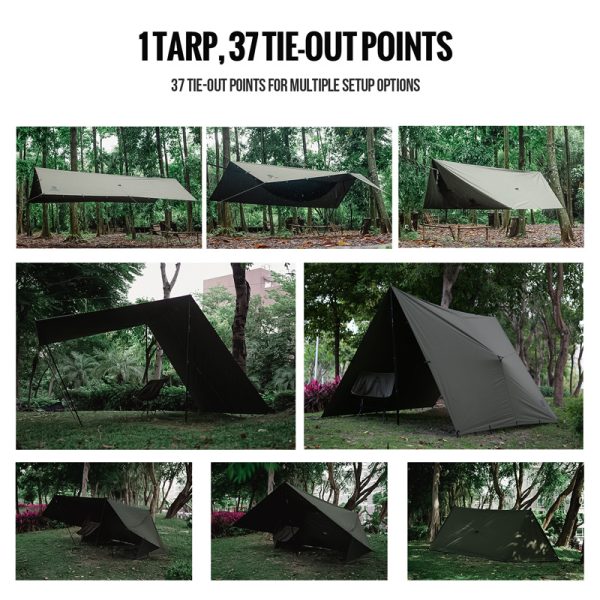Sunscreen And Rainproof Camping Barbecue Leisure Awning - Image 5
