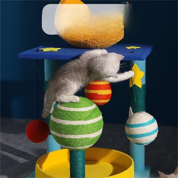 Shelf Cat Nest Small Tree One Toy Supplies - Image 3