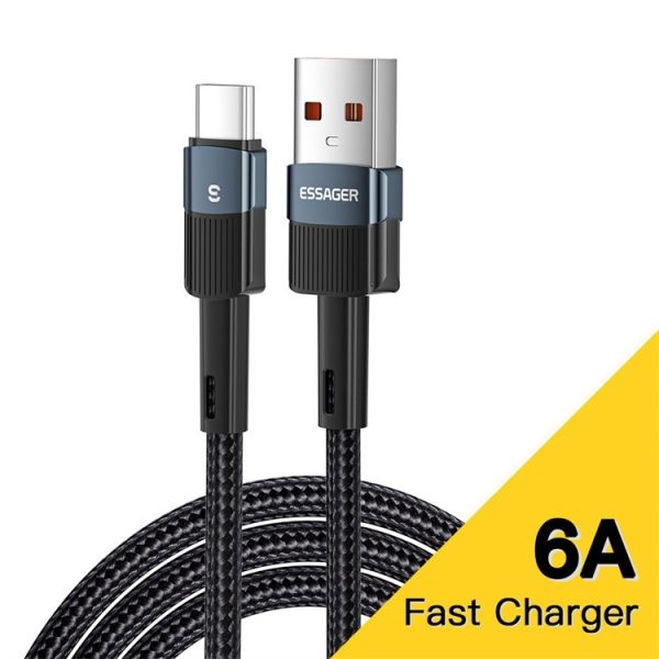 ESSAGER6A Super Fast Charge Mobile Phone Data Cable 66W - Image 2