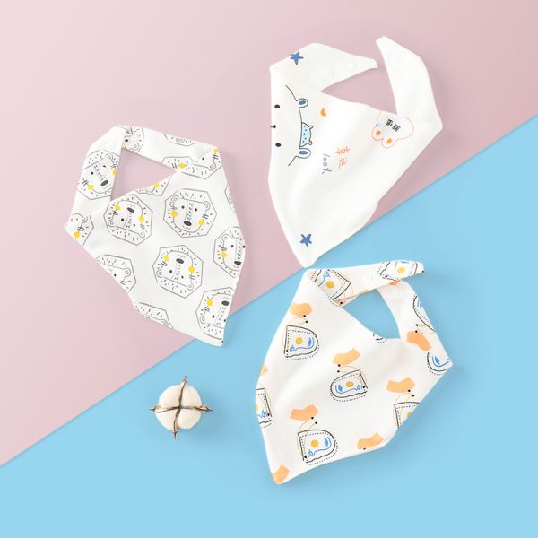 Baby Soft Cotton Triangle Scarf For Men And Women