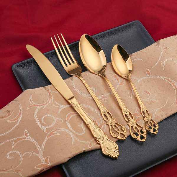 Stainless Steel Western Food Tableware Set Steak Knife And Fork Gift Box Steak Knife, Fork And Spoon - Image 2