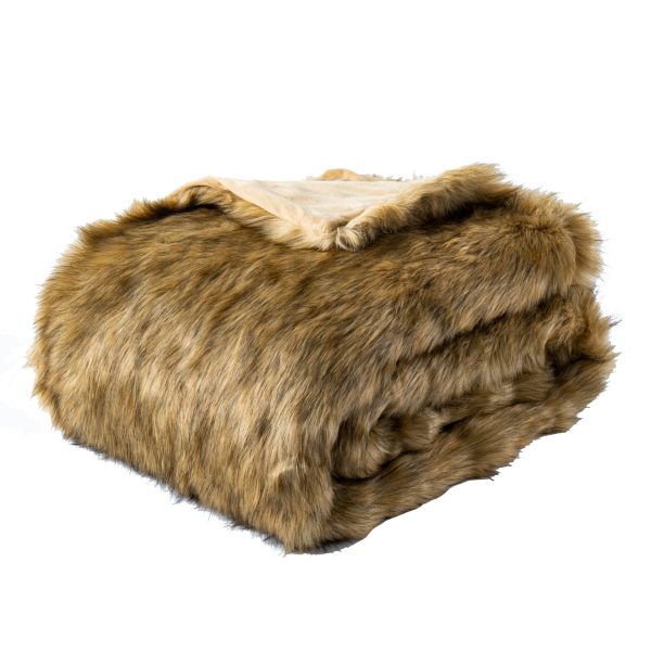 Sample Room Soft Artificial Leather PV Cashmere Bed End Blanket - Image 6