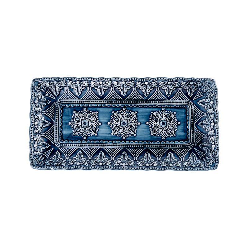 Famous Clan Style Bowl And Dish Set