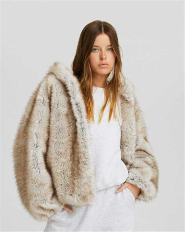 European And American Warm Artificial Fur Coat - Image 6