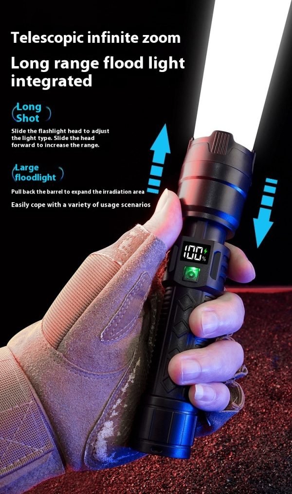 Flashlight Charging Portable Long Endurance Strong Light Super Bright - Image 5