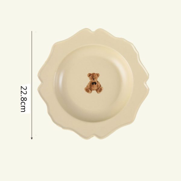 Ins Bear Ceramic Tableware Set - Image 8