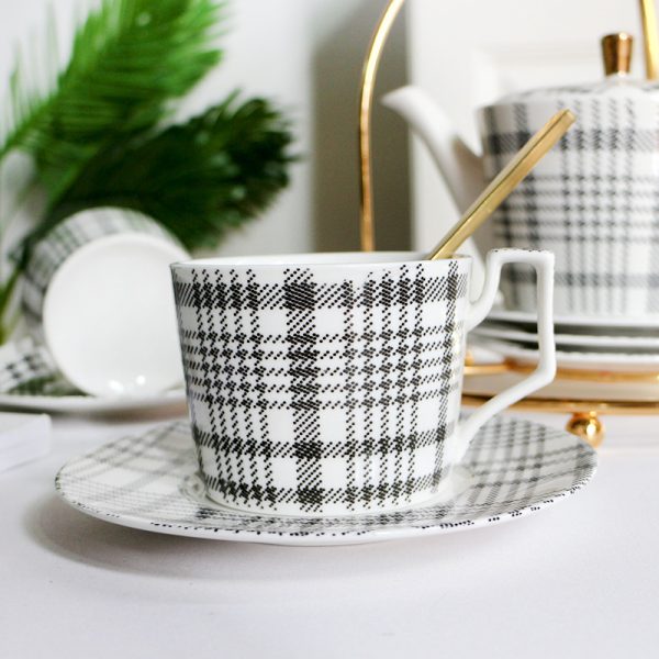 Coffee Cup And Tea Set Creative Home Soft Decorations - Image 3