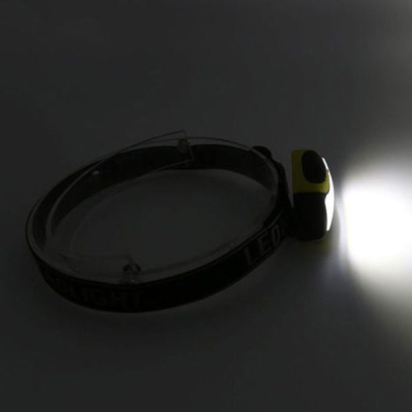 Three-speed Plastic Major Headlamp Outdoor Night Riding Mountaineering Lighting Work Light - Image 2