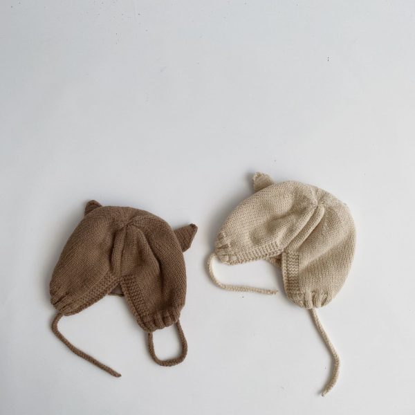 Cute Bunny Ears Baby Knitted Pullover Hat - Image 2