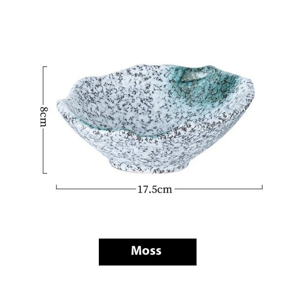 Creative Irregular Ceramic Bowl Fruit Salad Bowl - Image 7