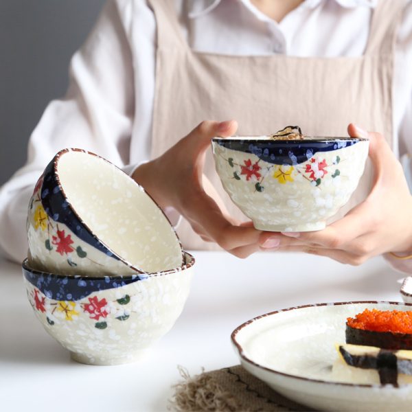 Ceramic Bowl Creative Household Rice Bowl - Image 2