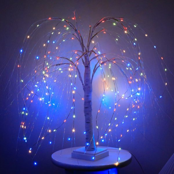 Scene Arrangement Illusion Copper Wire Lights Decorative Night Light - Image 3