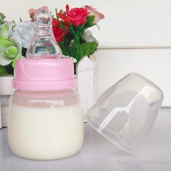 Brand New Infant Baby Feeding 0-18 Months Feeder 60ML PP Nursing Juice Milk Mini Hardness Bottle Baby Bottles And Nipples - Image 6