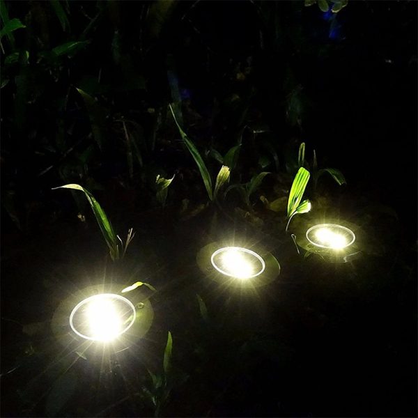 Waterproof Solar Powered LED Garden Lawn Lights - Image 2