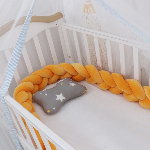 Baby Bumper Bed Braid Knot Pillow Cushion Bumper for Infant cuna Bebe lit Crib Protector Cot Bumper Room Decor - Image 4