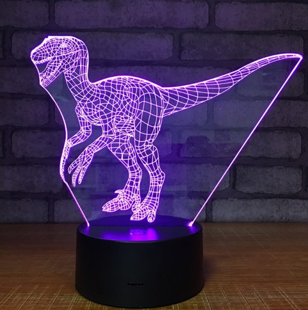 Electronic products led creative gift table lamp plug-in cartoon 3d night light bedroom atmosphere lamp - Image 6