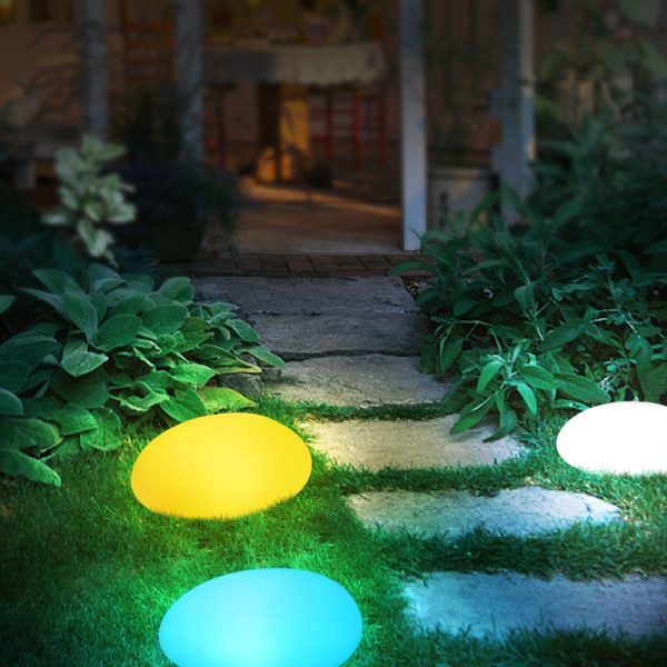 Solar light stone LED grass lamp - Image 3