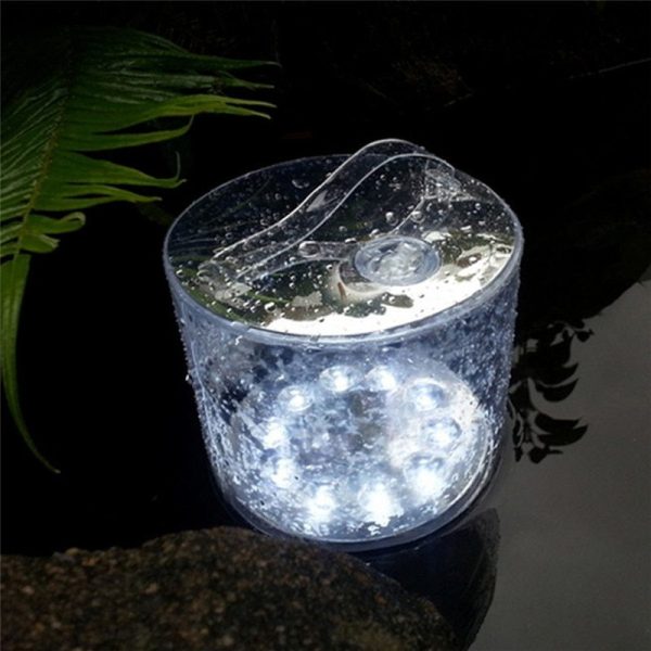 Inflatable Solar Light LED Solar Powered Foldable Light Outdoor Garden Yard Emergency Solar Road Lamp - Image 3