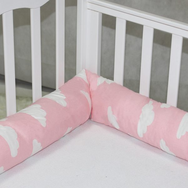 Cylindrical crib bed surrounded by pure cotton - Image 5
