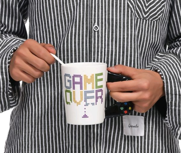 Creative Gamepad Ceramic Cup GAME BOY MUG Mug Game Machine Coffee Cup To Send  Gifts - Image 5