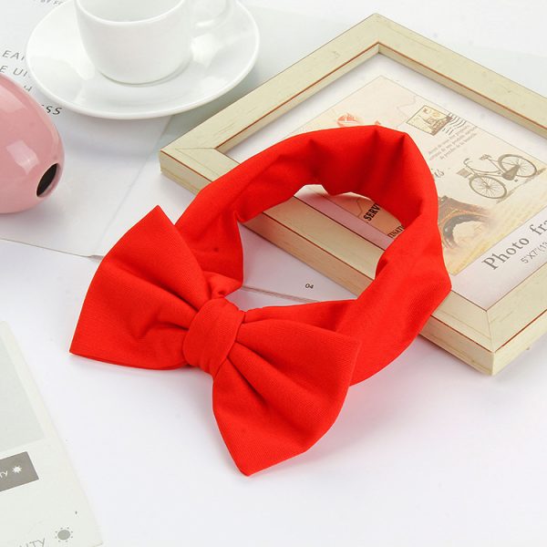 Elsa Bowknot Headband  Simple And Versatile High Elastic Headband Female - Image 3