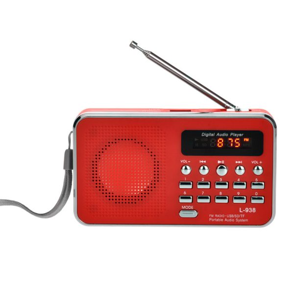 Multi-function card radio portable memory MP3 music player small speaker - Image 6