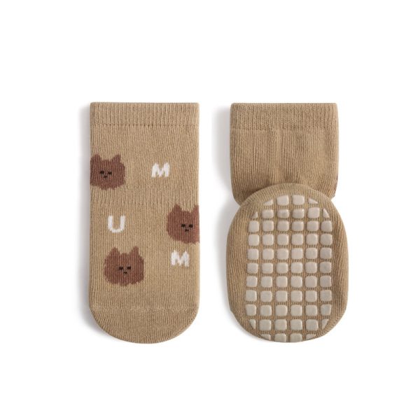 Children's Mid-calf Cute Cartoon Non-slip Dotted Rubber Floor Socks - Image 7