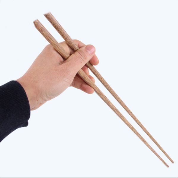 Unpainted and wax-free wooden chopsticks