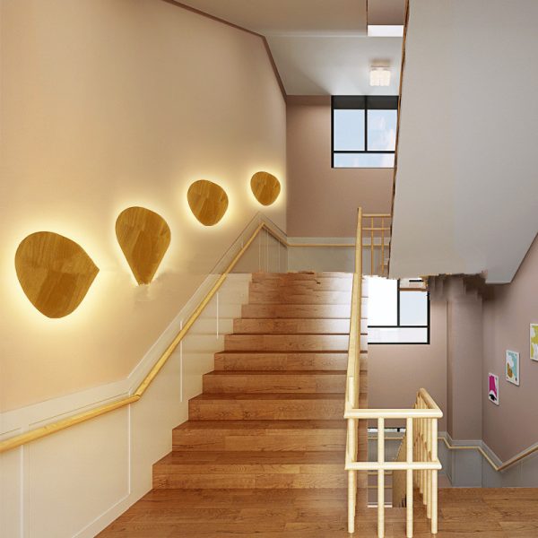 Log Art Wall Lamp - Image 2