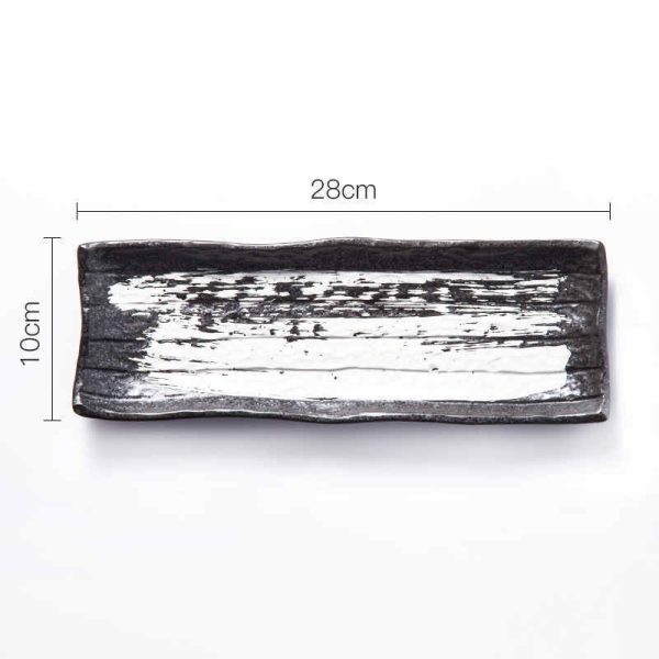 Sashimi Long Saury Rectangular Plate - Image 7