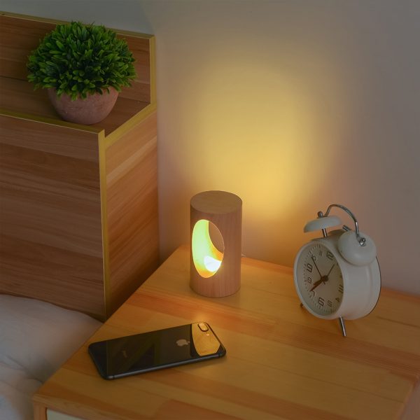 Solid wood LED reading lamp - Image 2