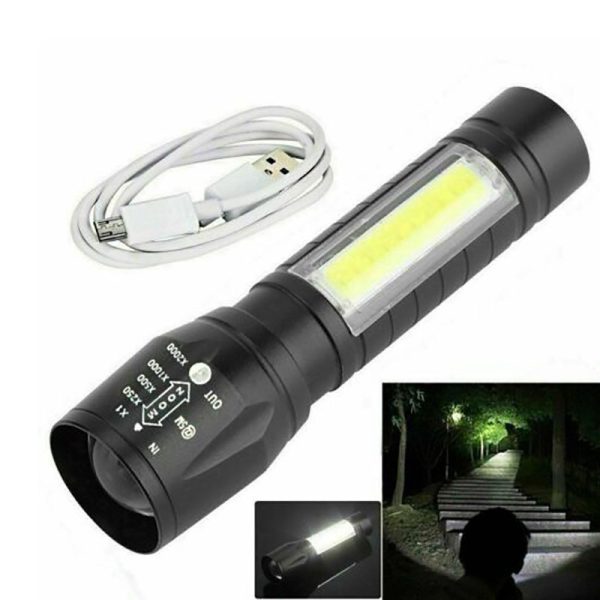 Mini Zoom Work Light Can Stretch LED Flashlight - Image 5