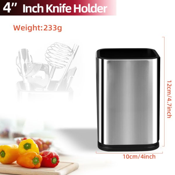 Drainable Knife Chopping Board Holder Size Chopper Holder - Image 4